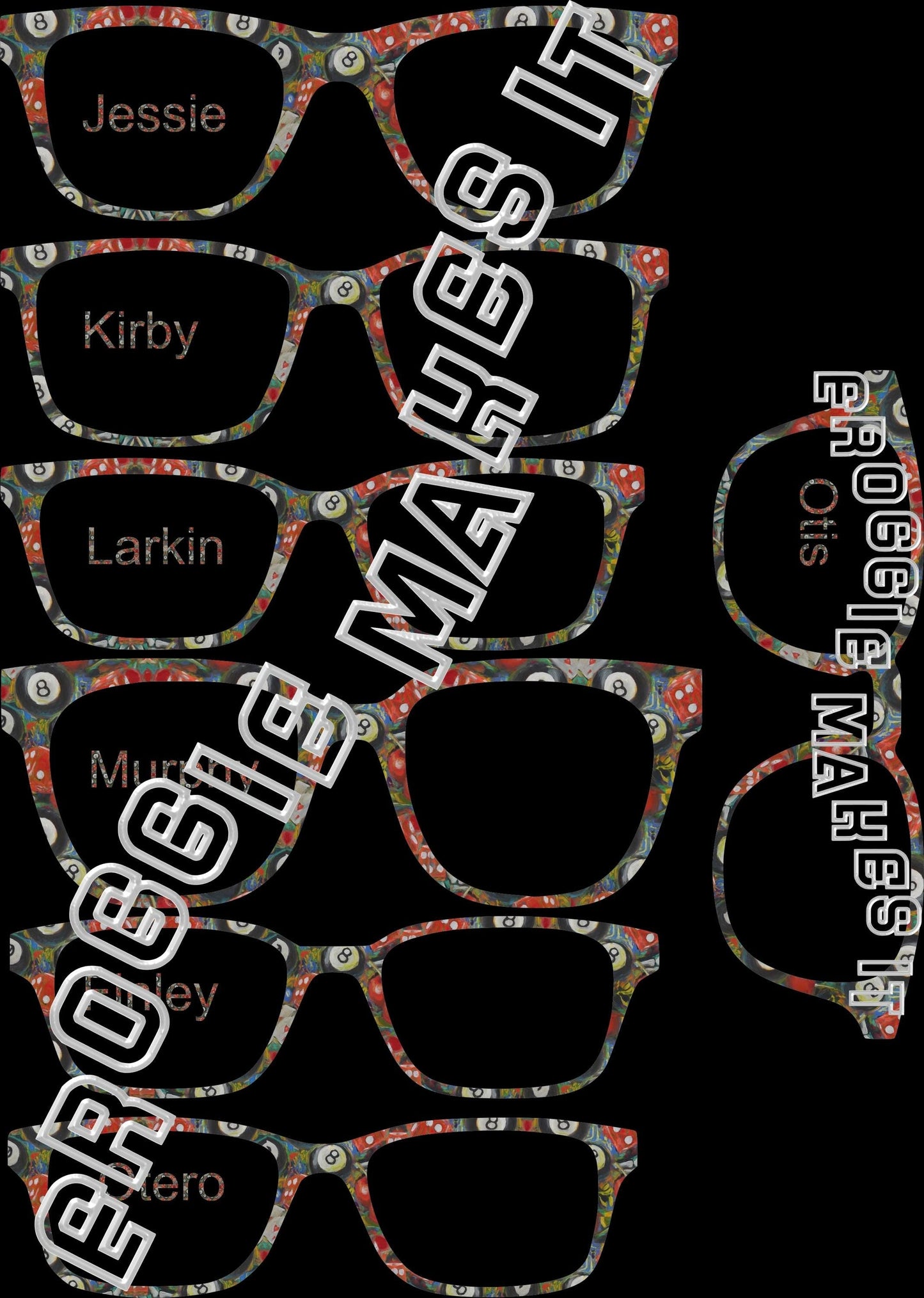 Translucent Fruity to fittune frame topper compatible with Pair frames