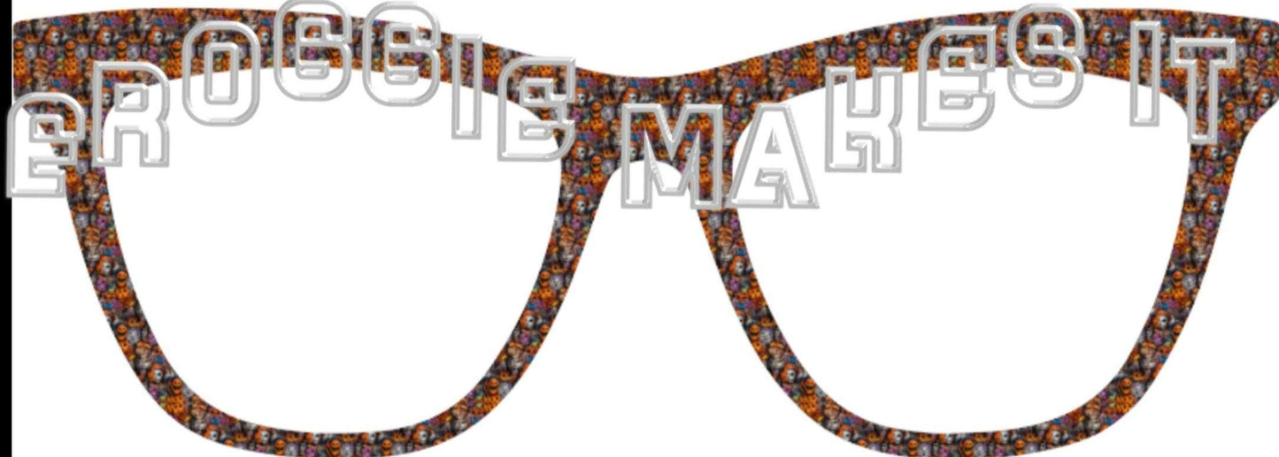 Holographic Haunted Hues frame topper to fit Pair frames