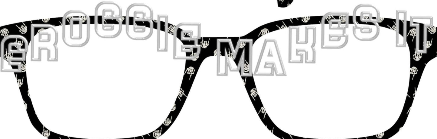 Translucent Rock On frame topper to fit Pair frames