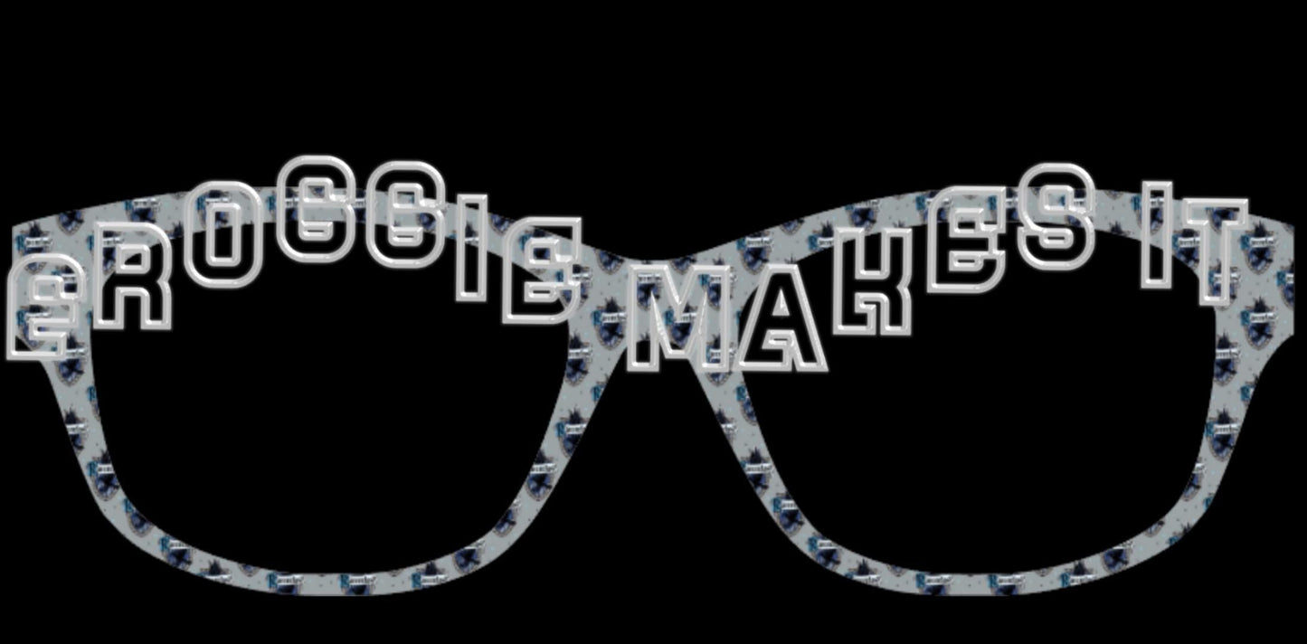 Holographic Ravenclaw frame topper to fit Pair frames