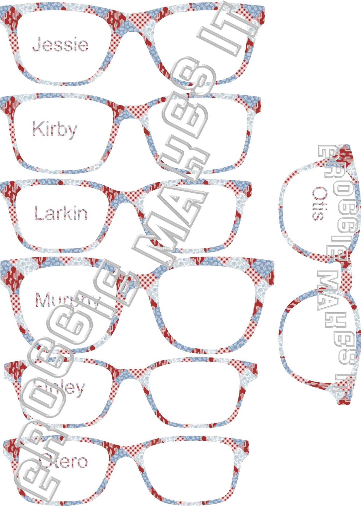 Opaque Picnic Quilt frame topper compatible with Pair frames