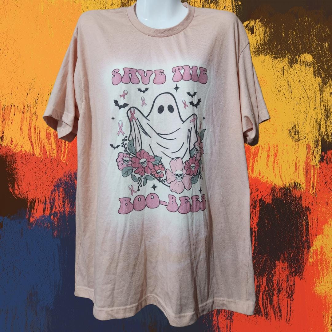 Save the Boo Bees - XLarge Bleached Sublimation Tee