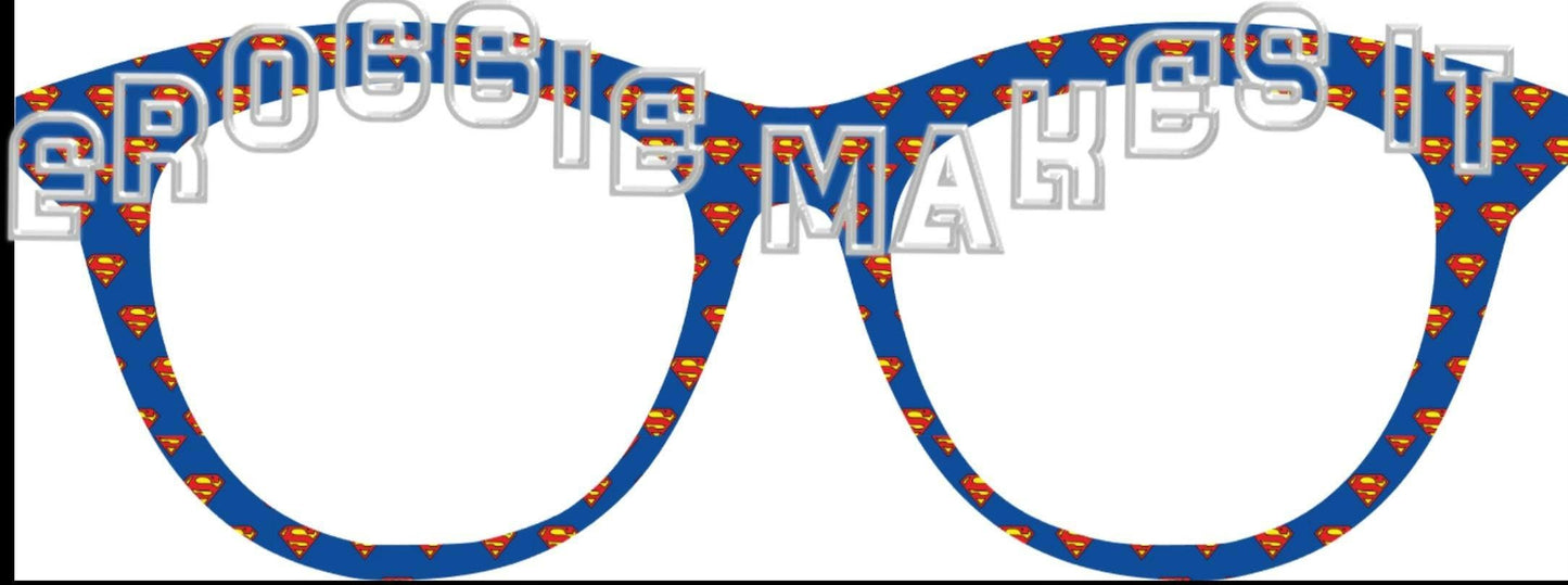 Superman Blue frame topper for Pair frames
