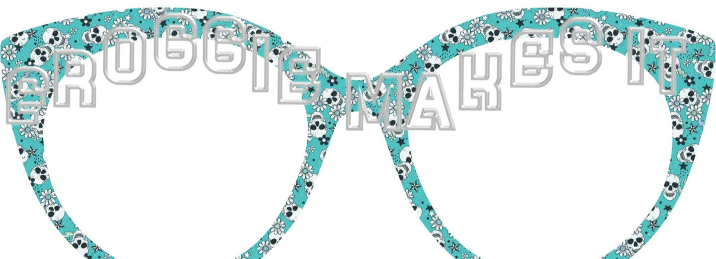 Tiffany Skulls frame topper for Pair frames