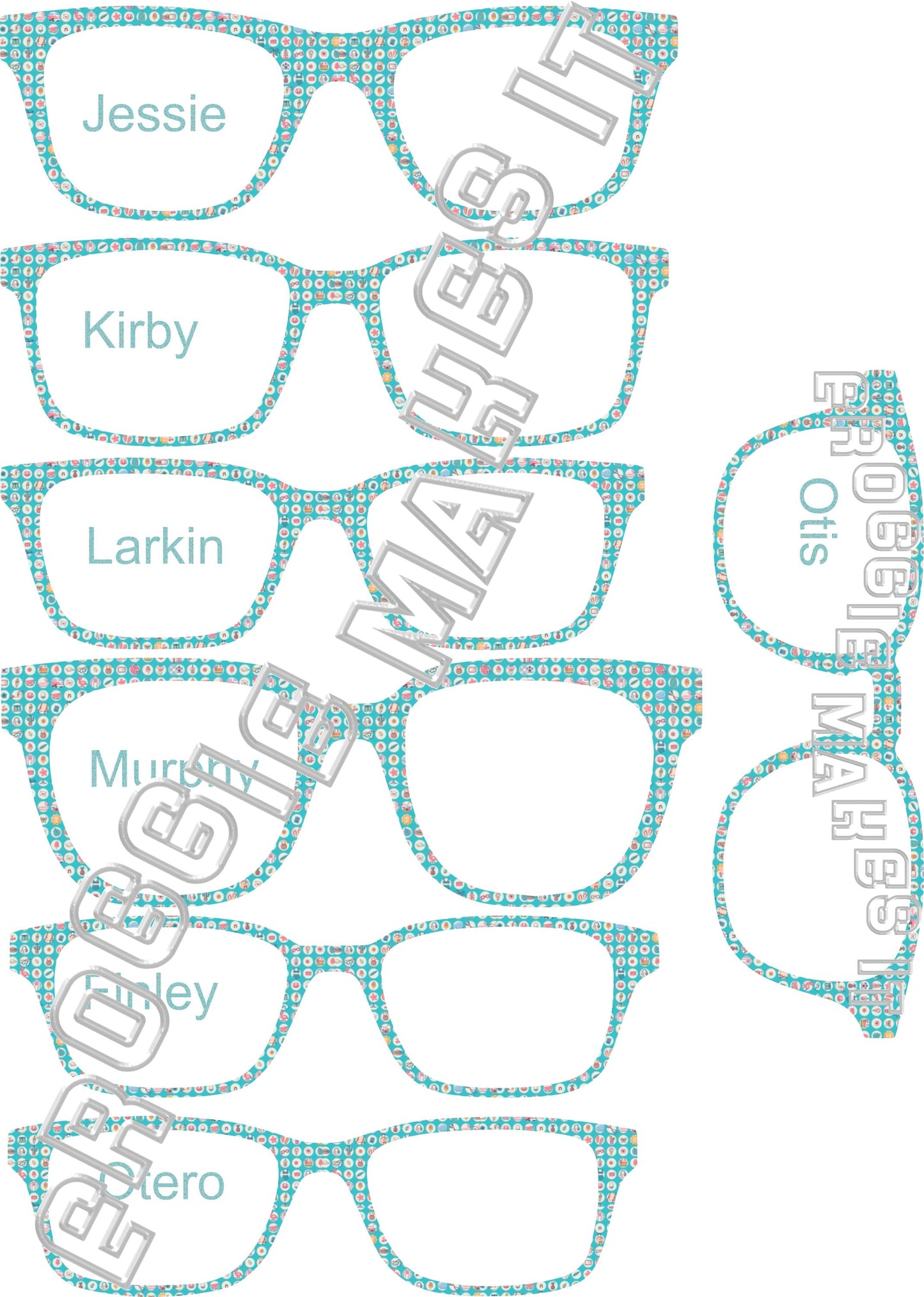 Summer Essentials frame topper compatible with Pair frames
