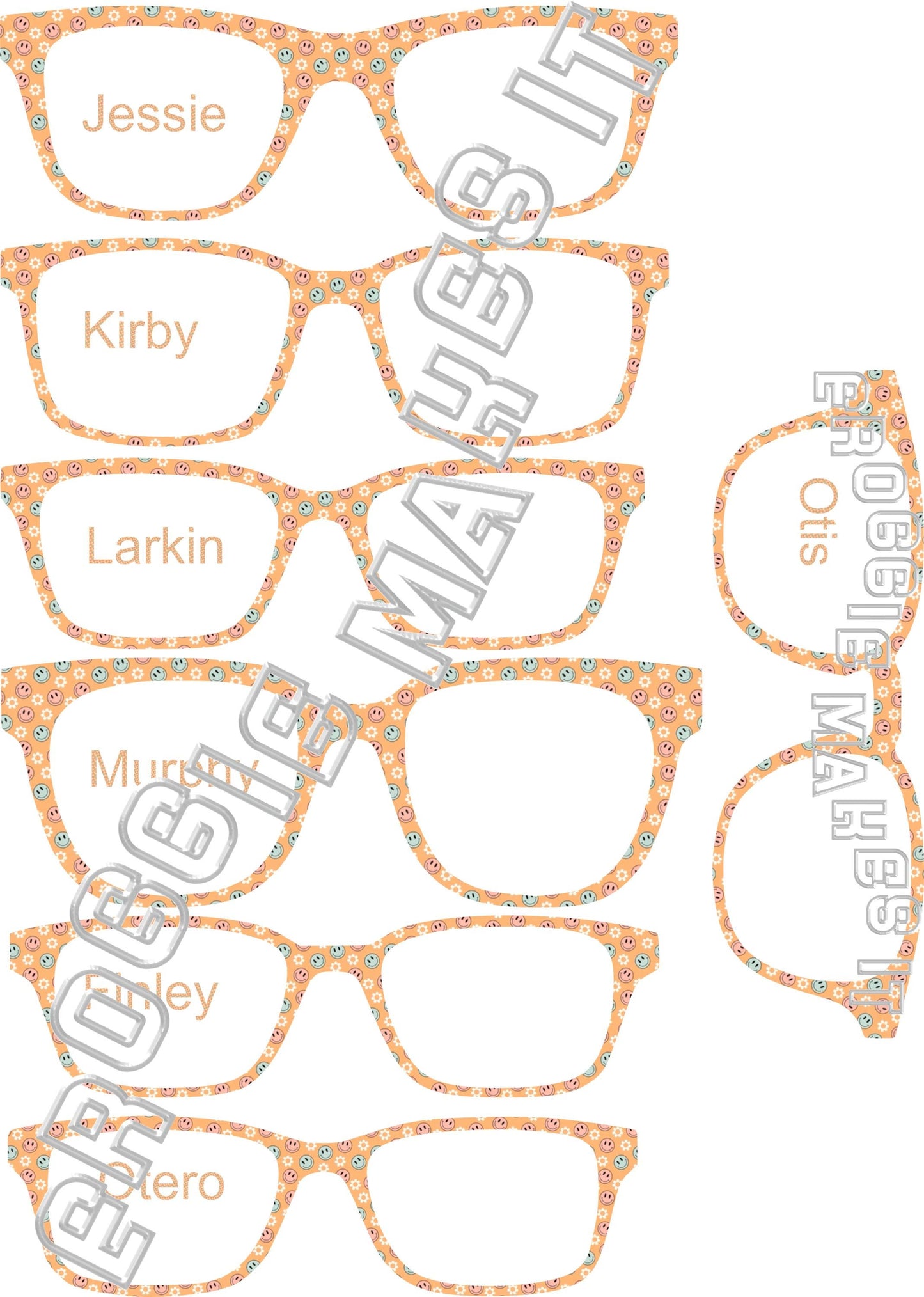 Smileys frame topper compatible with Pair frames