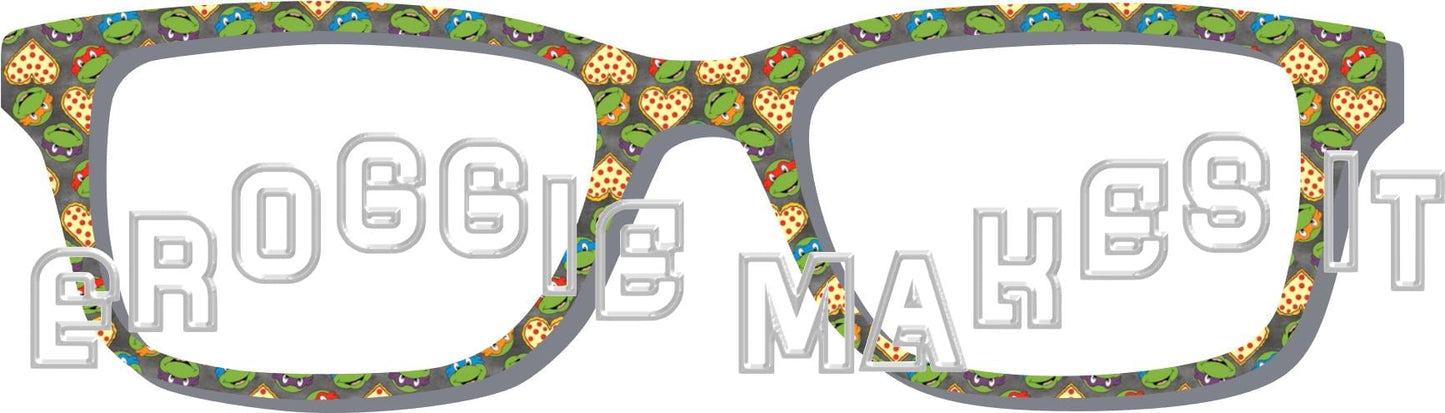 TMNT Pizza Love frame topper compatible with Pair frames