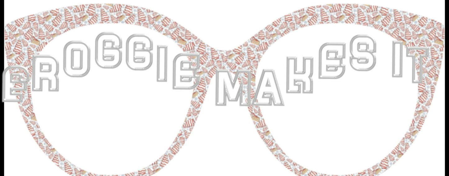 Translucent Tree Cakes topper to fit Pair frames