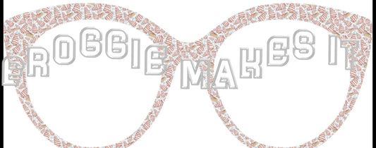 Translucent Tree Cakes topper to fit Pair frames