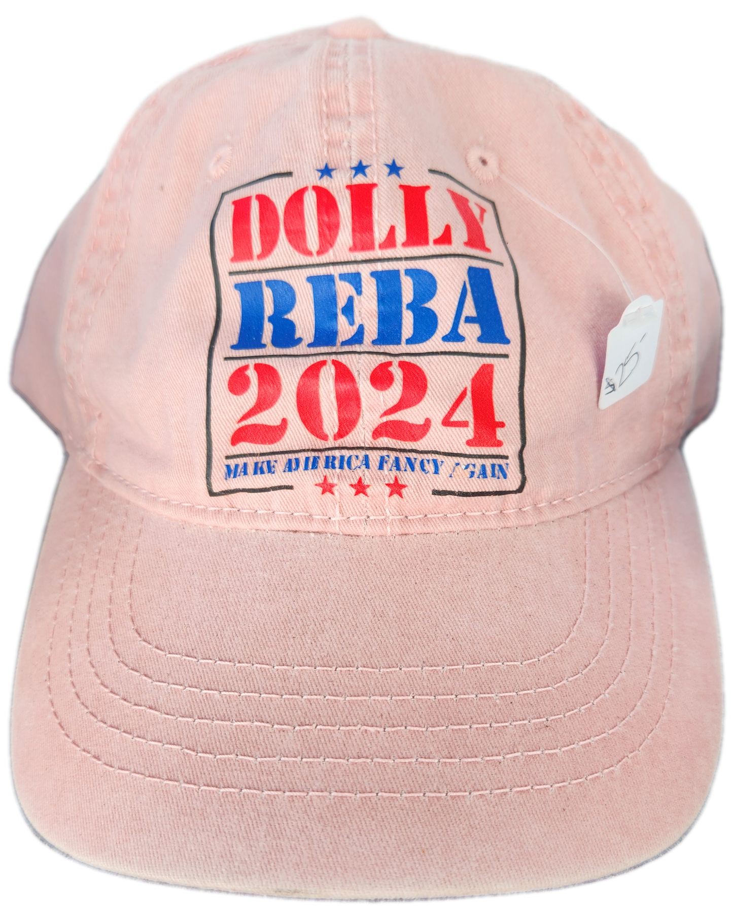 Pink Dolly Reba '24 hat