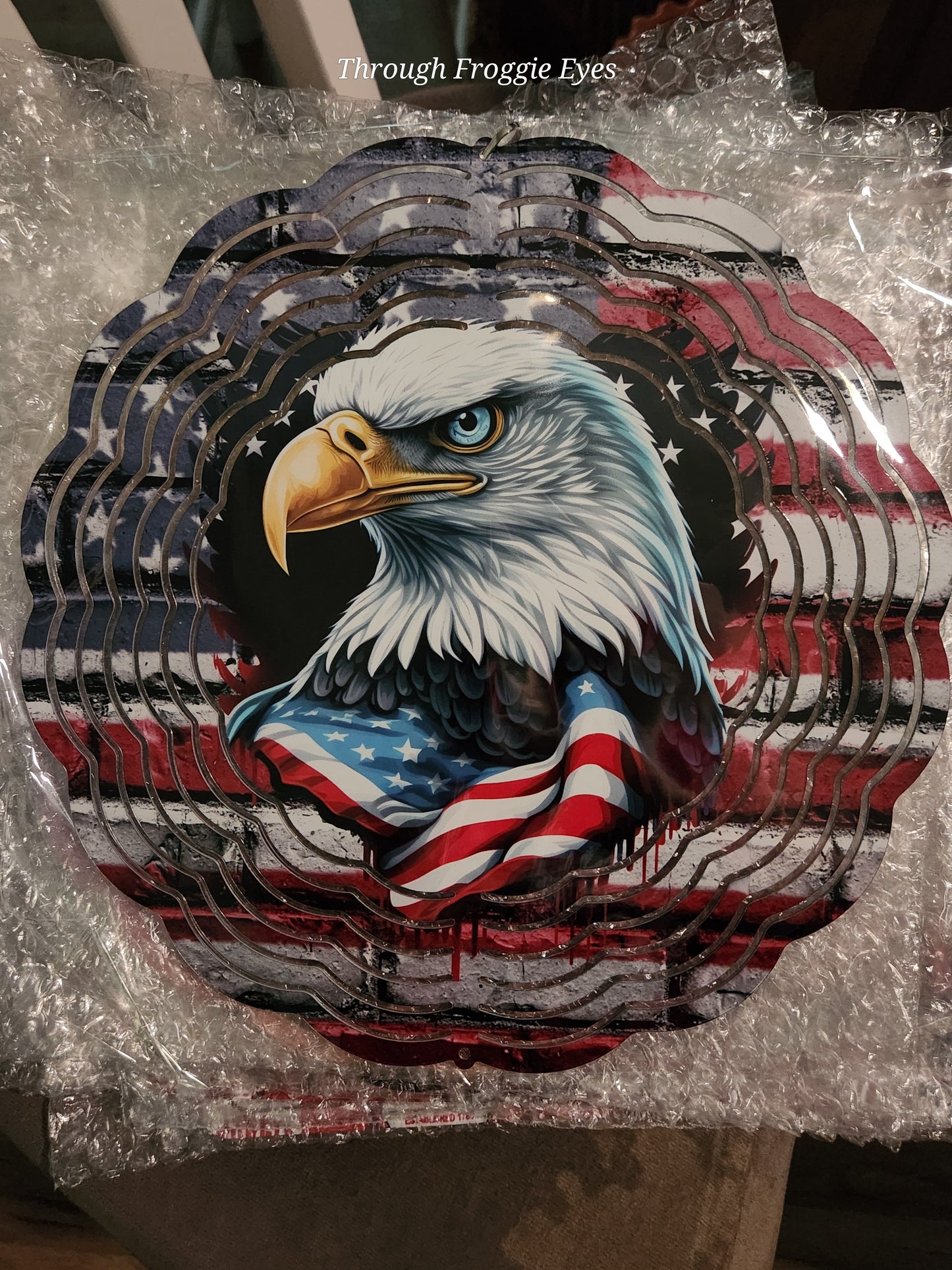 Patriotic Eagle Spinner