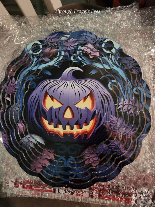 Purple Pumpkin Spinner