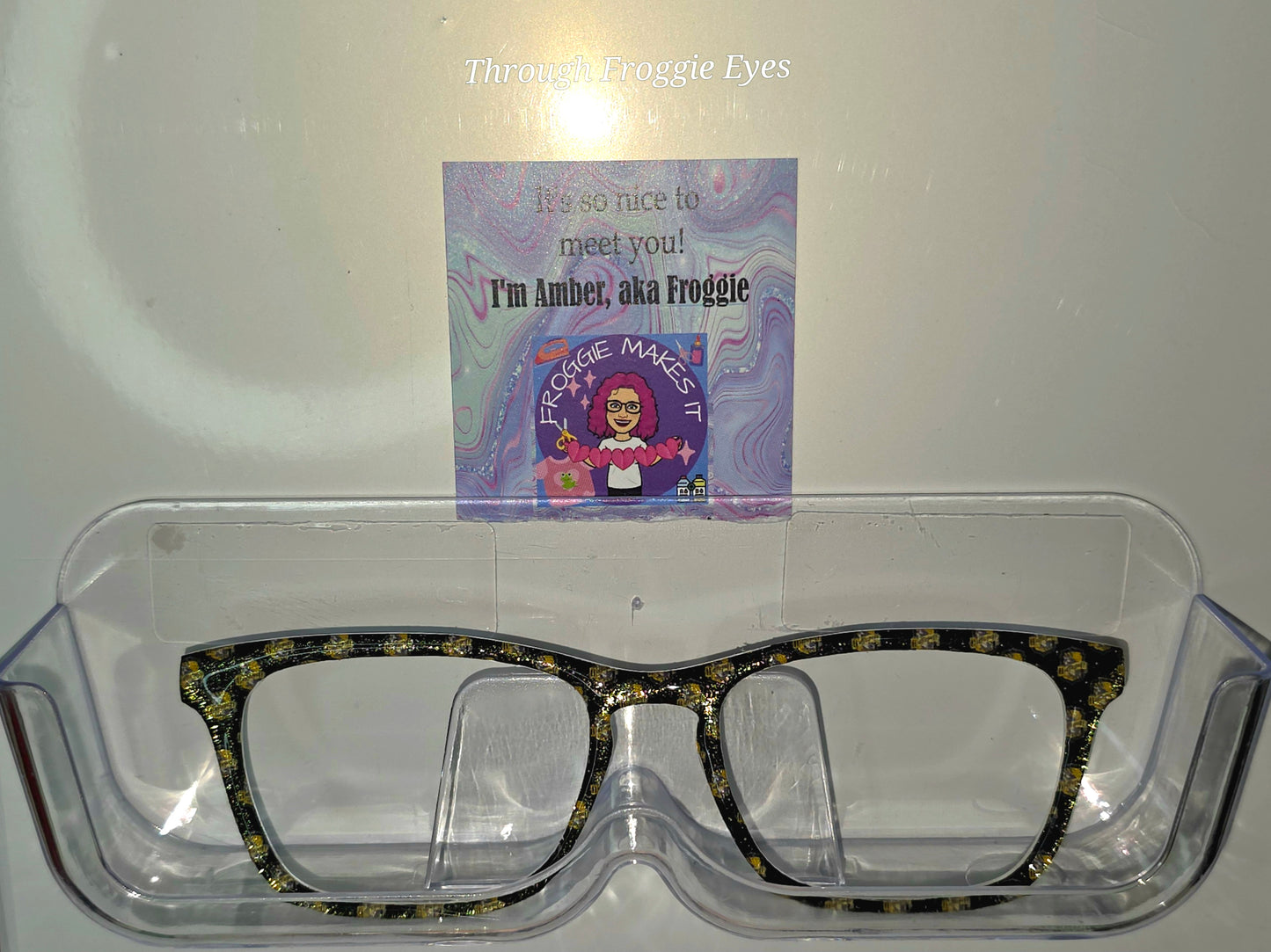 Hufflepuff frame topper for Pair frames