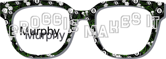 Holographic Cosmic Cues frame topper compatible with Pair frames