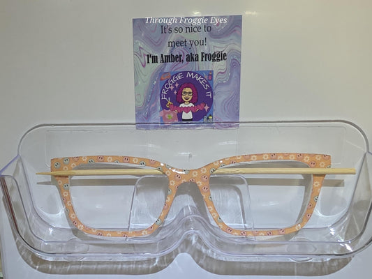 Opaque Smileys frame topper compatible with Pair frames