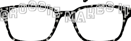 Translucent Rock On frame topper to fit Pair frames