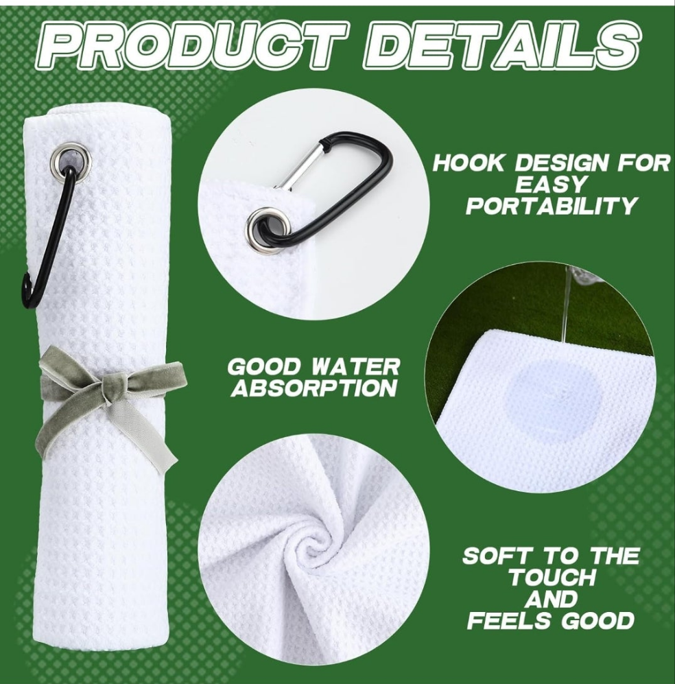 Custom Personalized Golf Towel & Face Shield/Neck Gaiter bundle