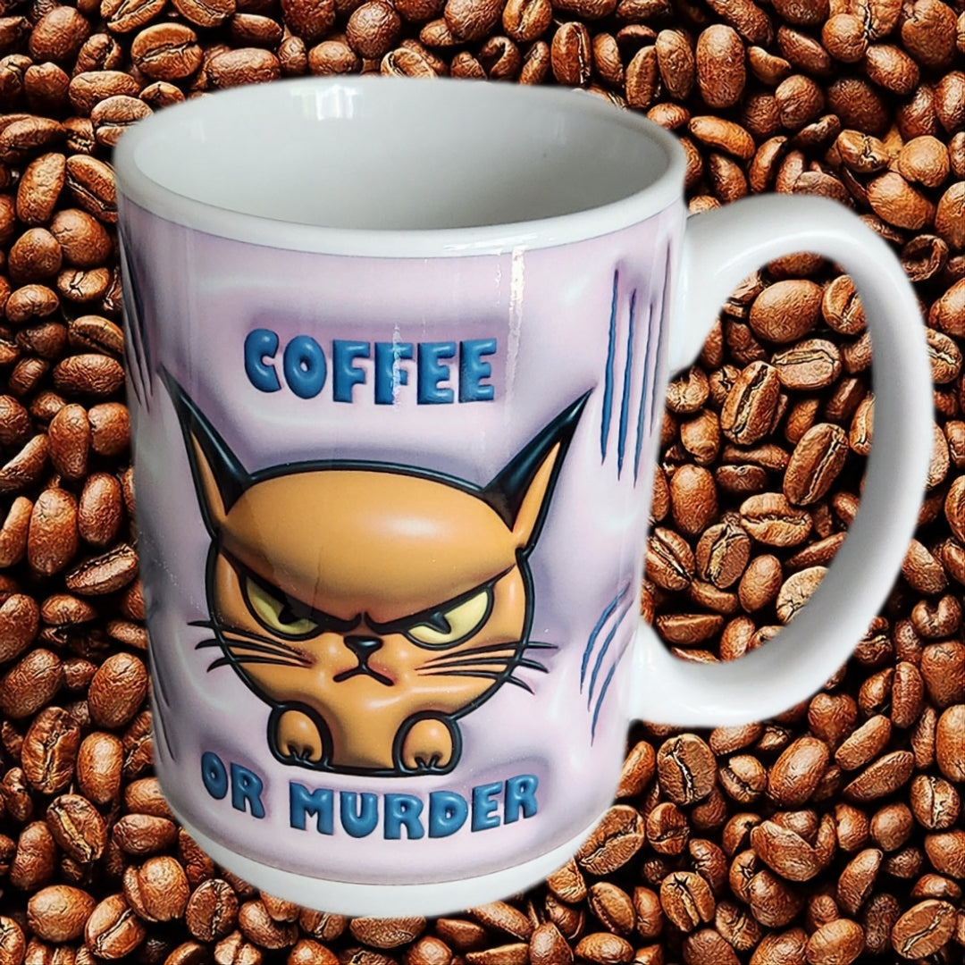 15 oz Murder Mittens Coffee Mug