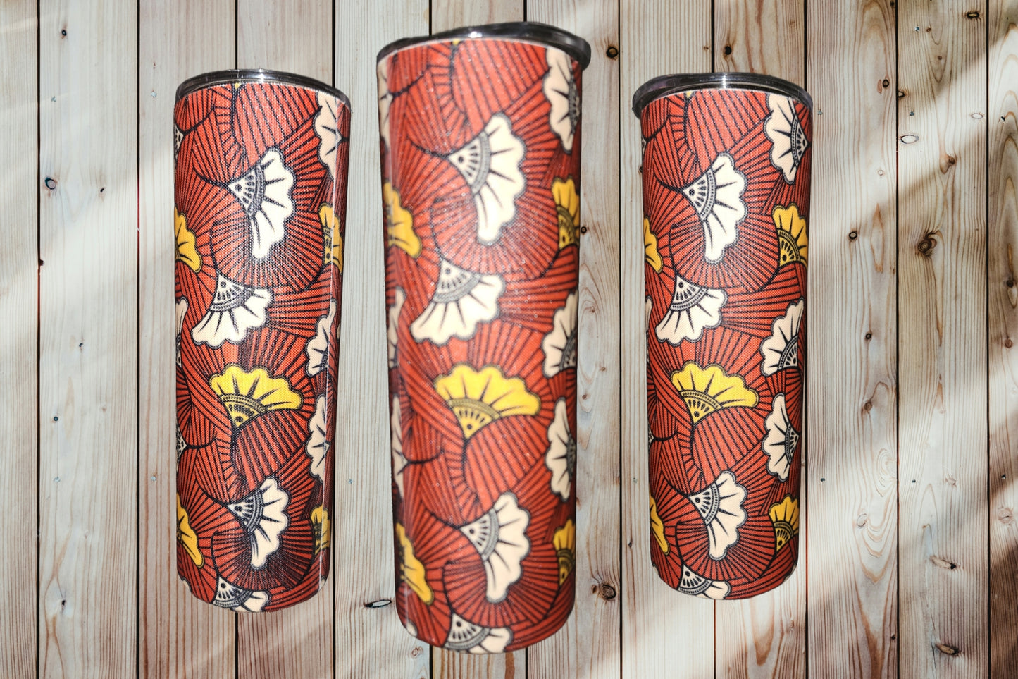 Uniquely designed Fabric Wrapped Tumbler