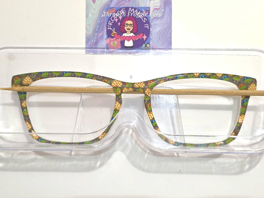 Translucent TMNT Pizza Love frame topper compatible with Pair frames