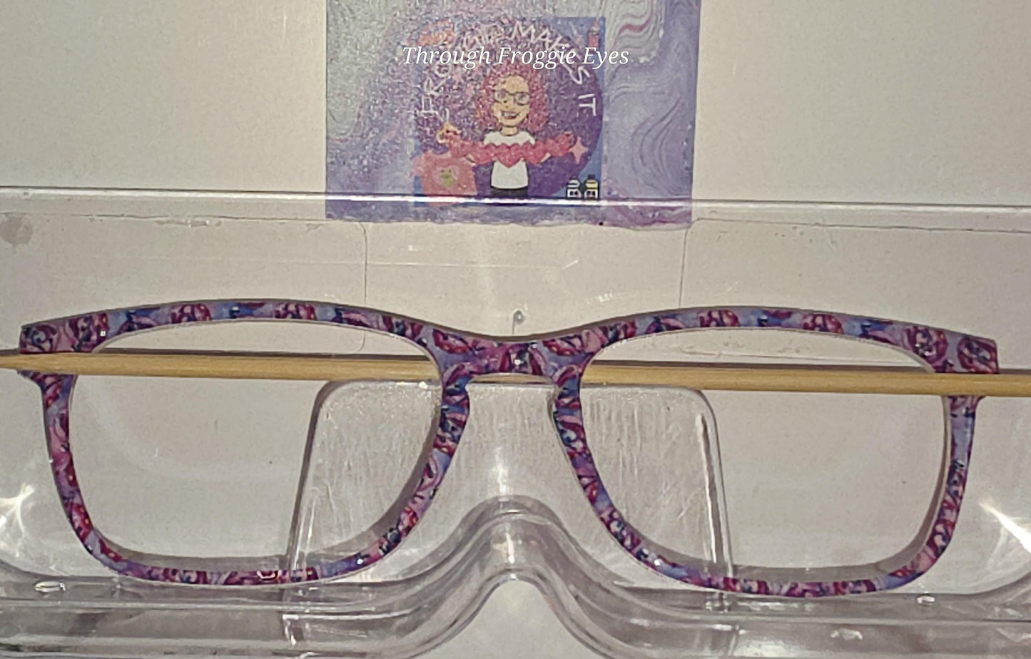 Rainbow Scales Split frame topper compatible with Pair frames