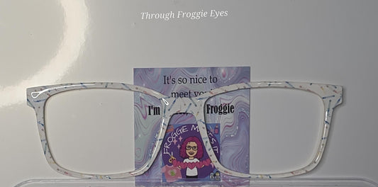 Holographic Crayons frame topper compatible with Pair frames