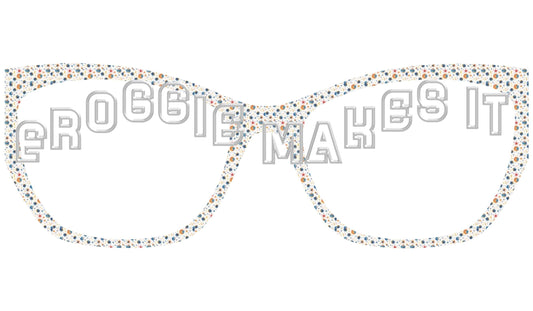 Translucent Cosmic Celestial frame topper to fit Pair frames