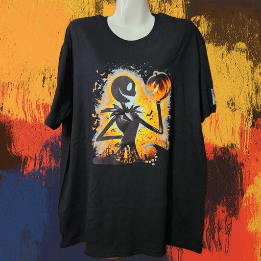 Jack + Pumpkin Tee, Cotton tee shirt, soft shirt, ready-made,XL