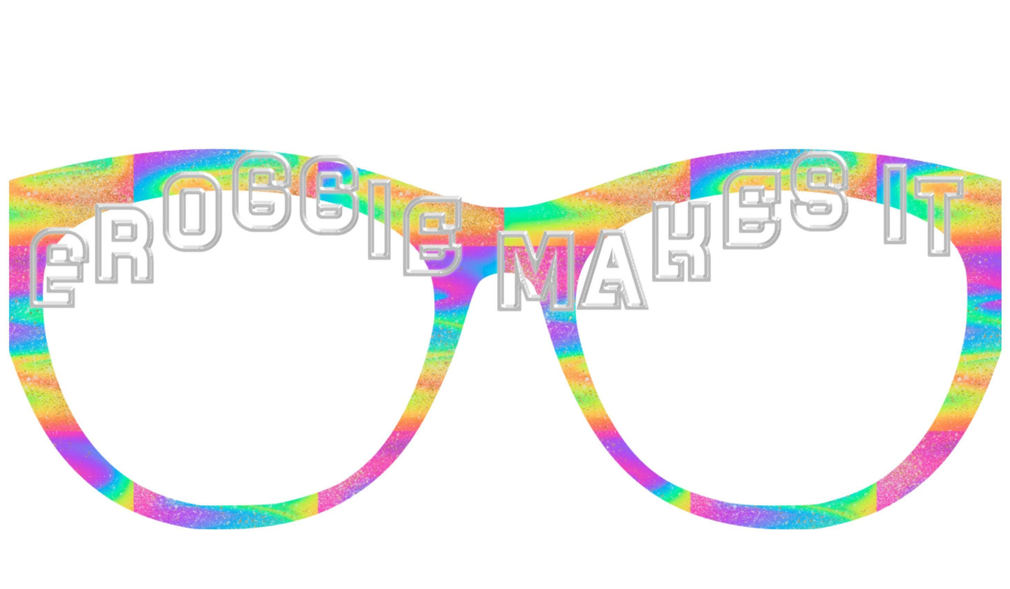 Bright Cosmic Swirl frame topper for Pair frames