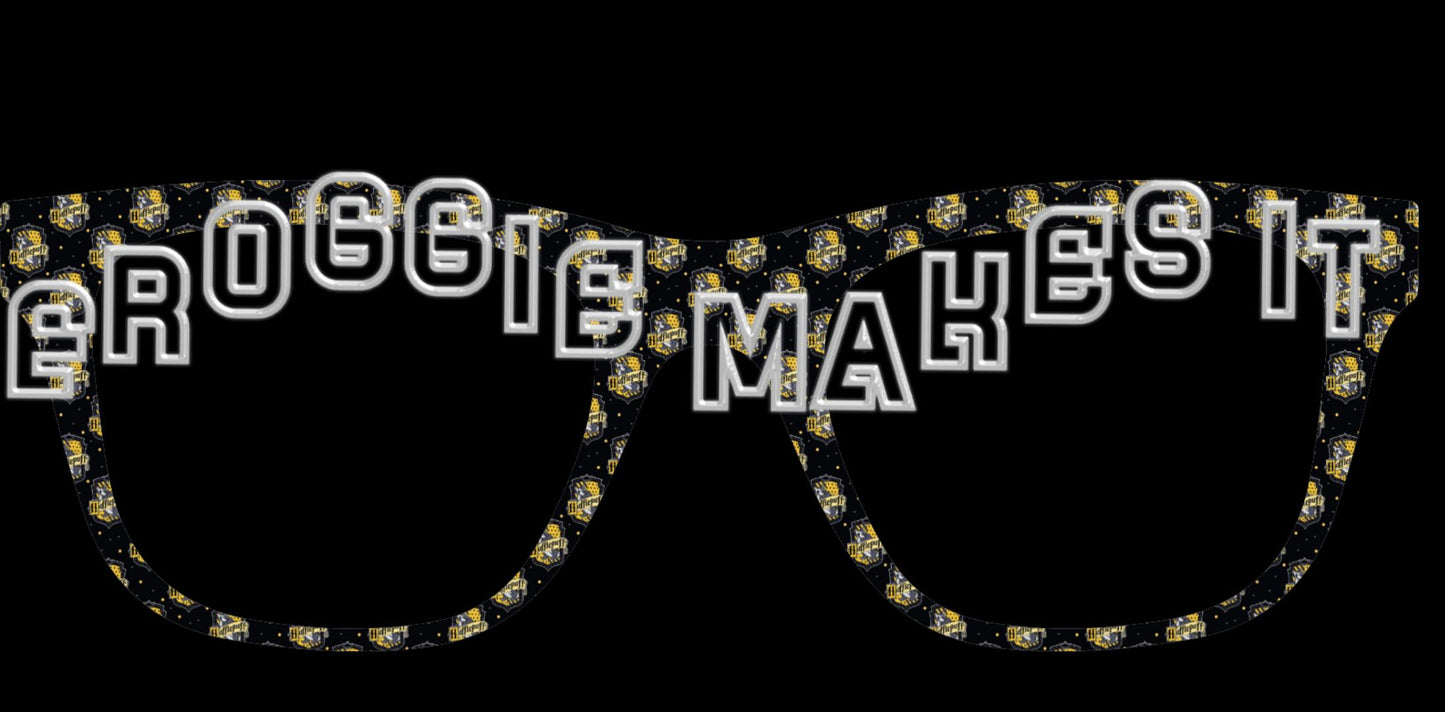 Hufflepuff frame topper for Pair frames