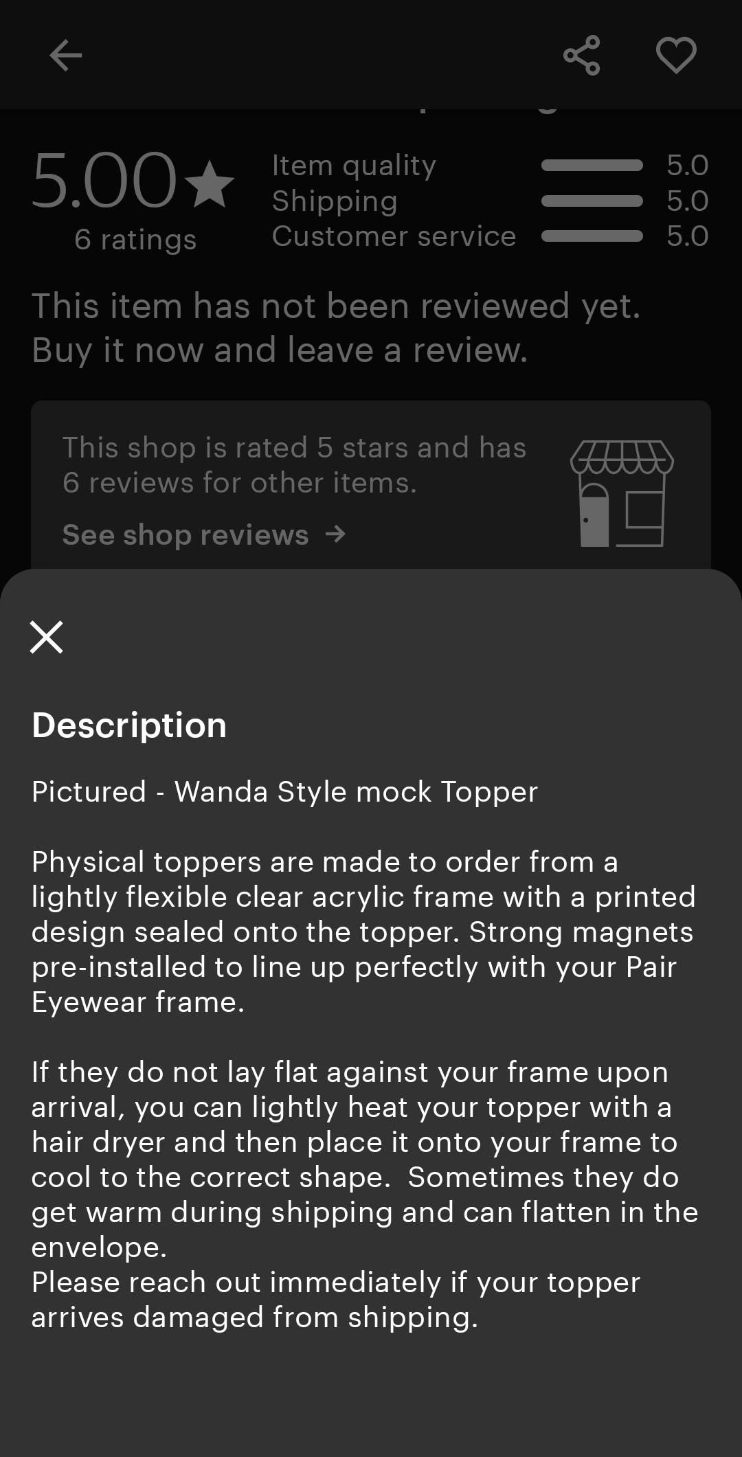 Simply Meant to Be frame topper for Pair frames