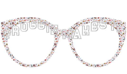 MM & friends patriotic party frame topper for Pair frames