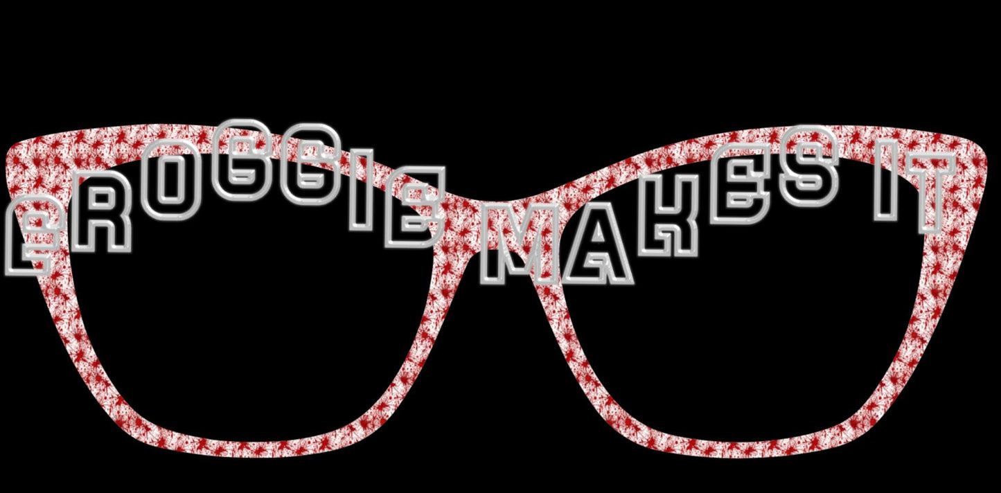 It's Not Mine splatter frame topper for Pair frames