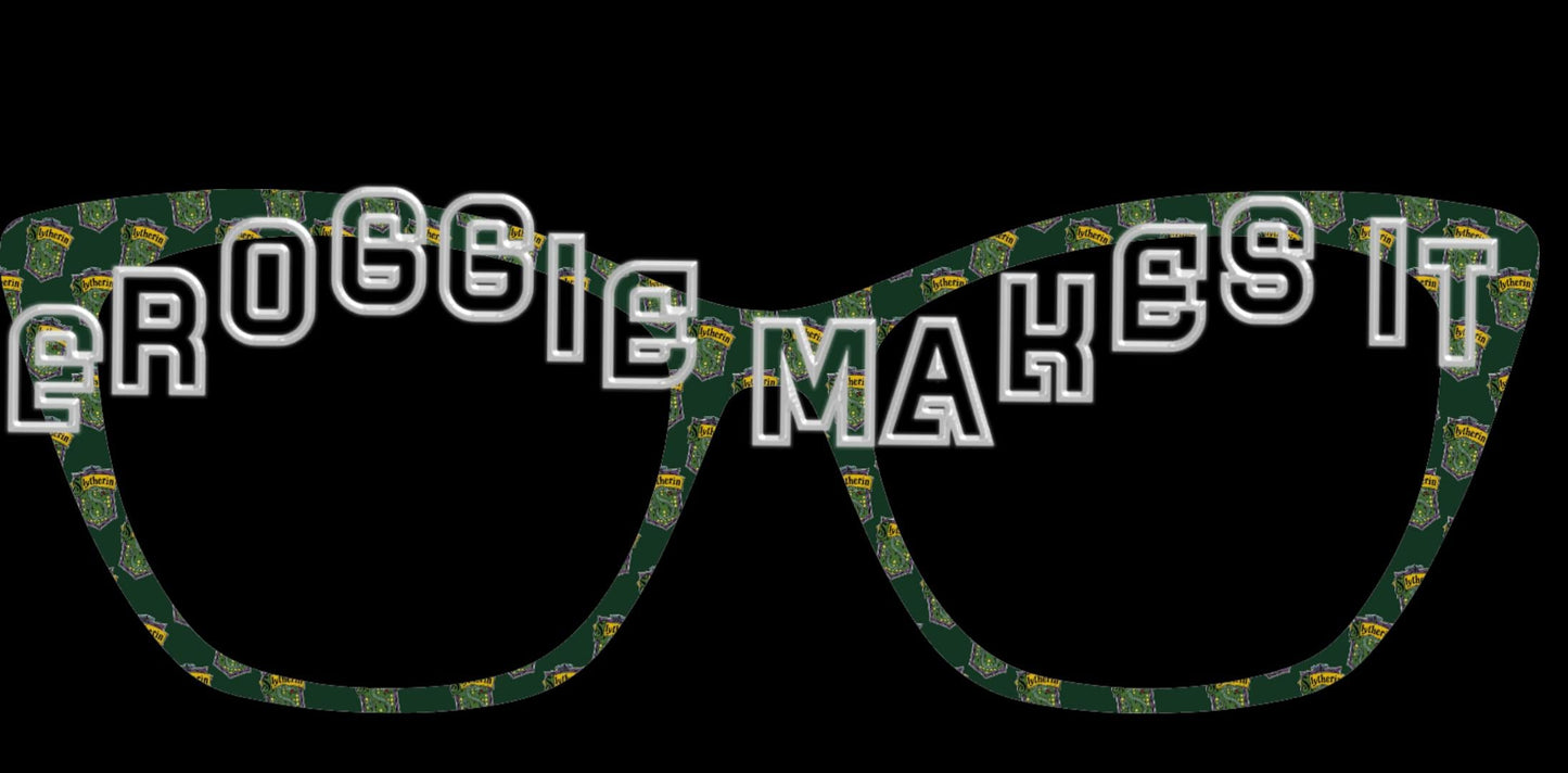 Slytherin frame topper for Pair frames