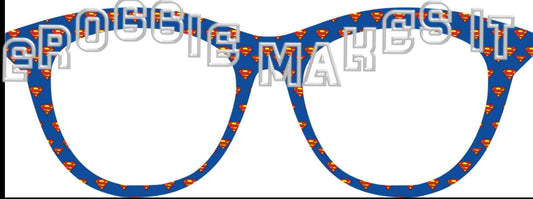 Superman Blue frame topper for Pair frames