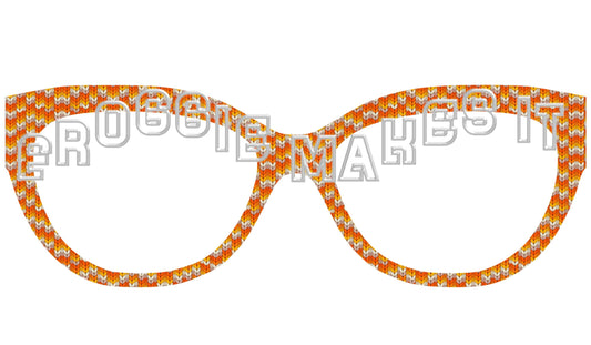 Cozy Fall Sweater frame topper for Pair frames