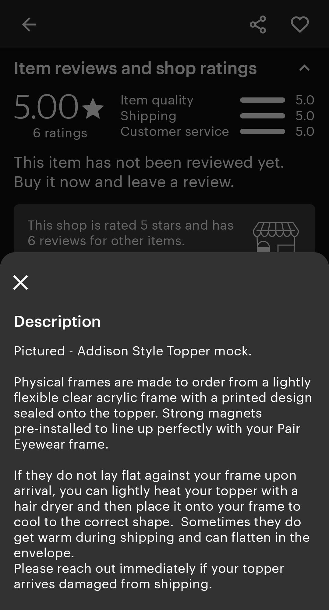 Owl Be There For You Wizard Gold Split frame topper for Pair frames