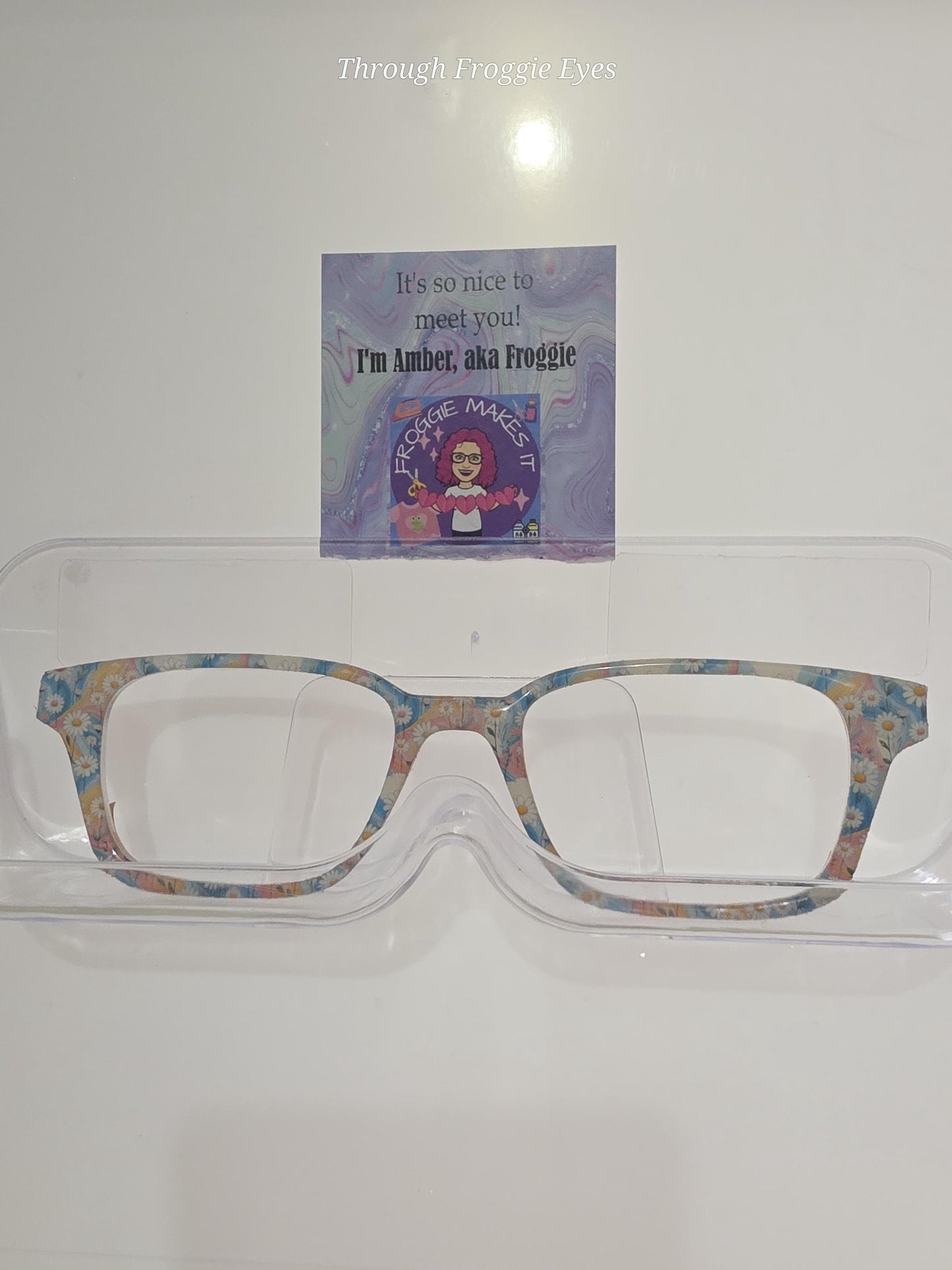 Groovy Blooms frame topper for Pair frames