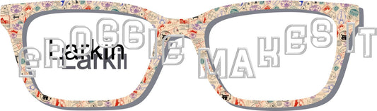 Passport Stamps frame topper compatible with Pair frames