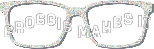 Travel Stamps topper for Pair frames