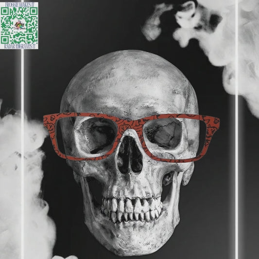 Deep Engravings Spooky Sketch frame topper compatible some Pair Eyewear frames
