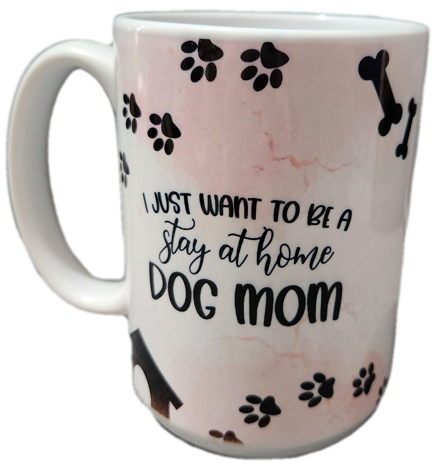 15oz Stay at Home Dog Mom Mug